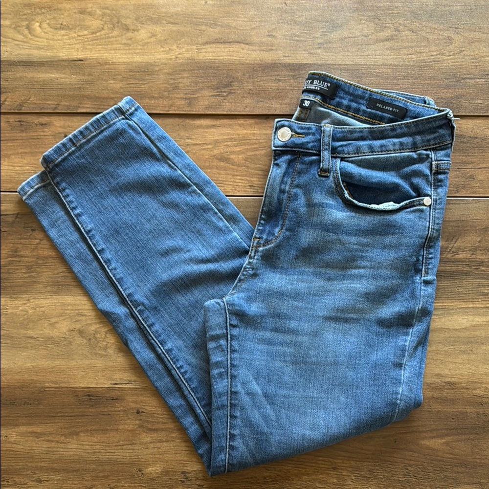 Judy Blue Women's Blue Jeans Size 30 Relaxed Fit